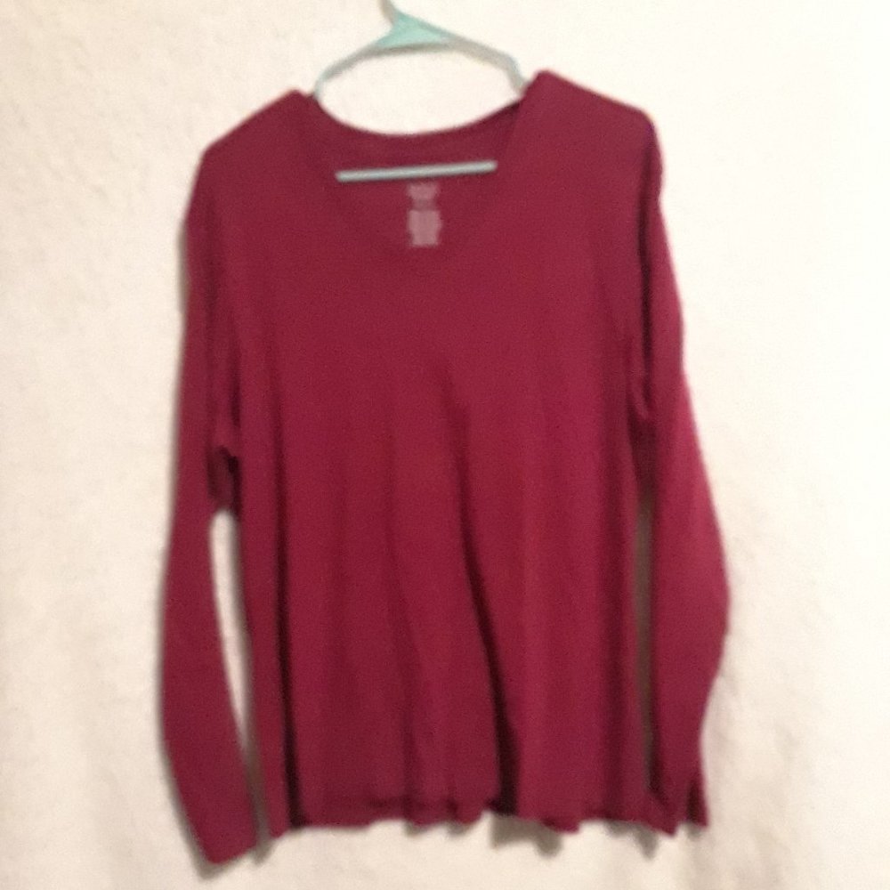 Merona Ultimate solid red top Size 2XL